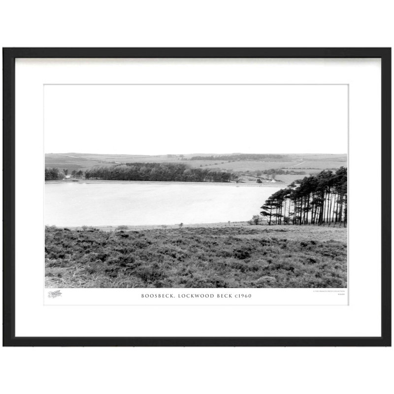 Boosbeck, Lockwood Beck C1960 - Single Picture Frame Print on Wood, 28cm H x 36cm W x 2.3cm D