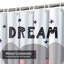 Rideau de douche avec 12 crochets Cute Elephant Dream-2067668952