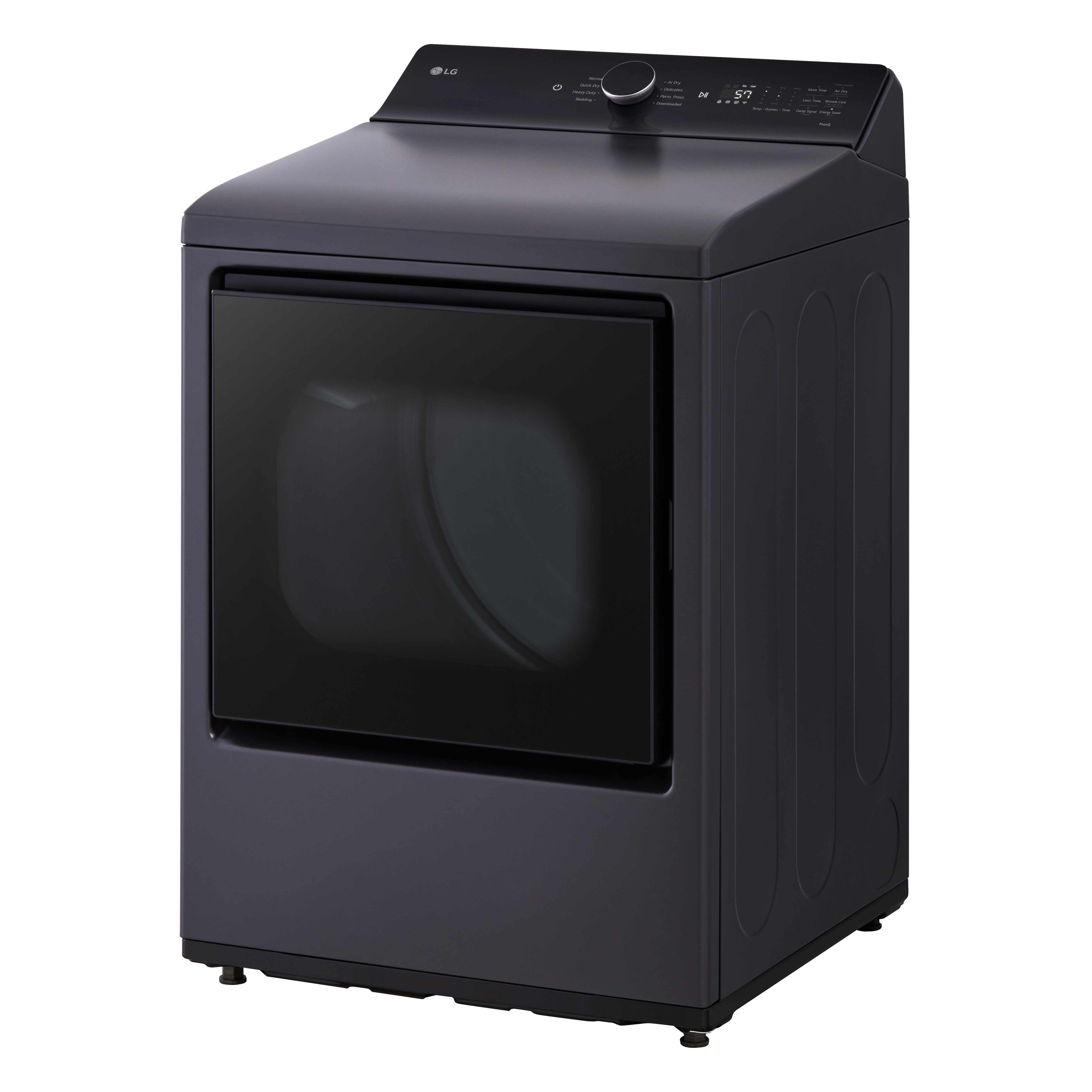 LG 7.3 cu.ft. Ultra Large High Efficiency Electric TurboSteam™ LG EasyLoad™ Door, Wi-Fi Connectivity