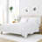  Distressed Navy Coastal Stripe Pattern Microfiber Sheet Set-982569974