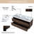 48'' Double Bathroom Vanity with Resin Top