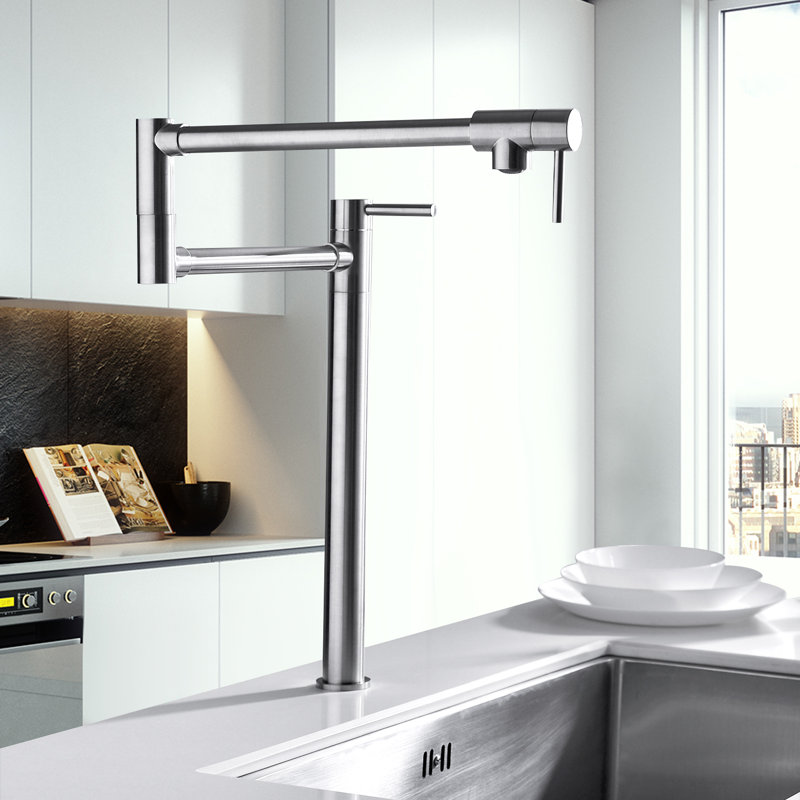 SOUEEUM Kitchen Faucet, Silver