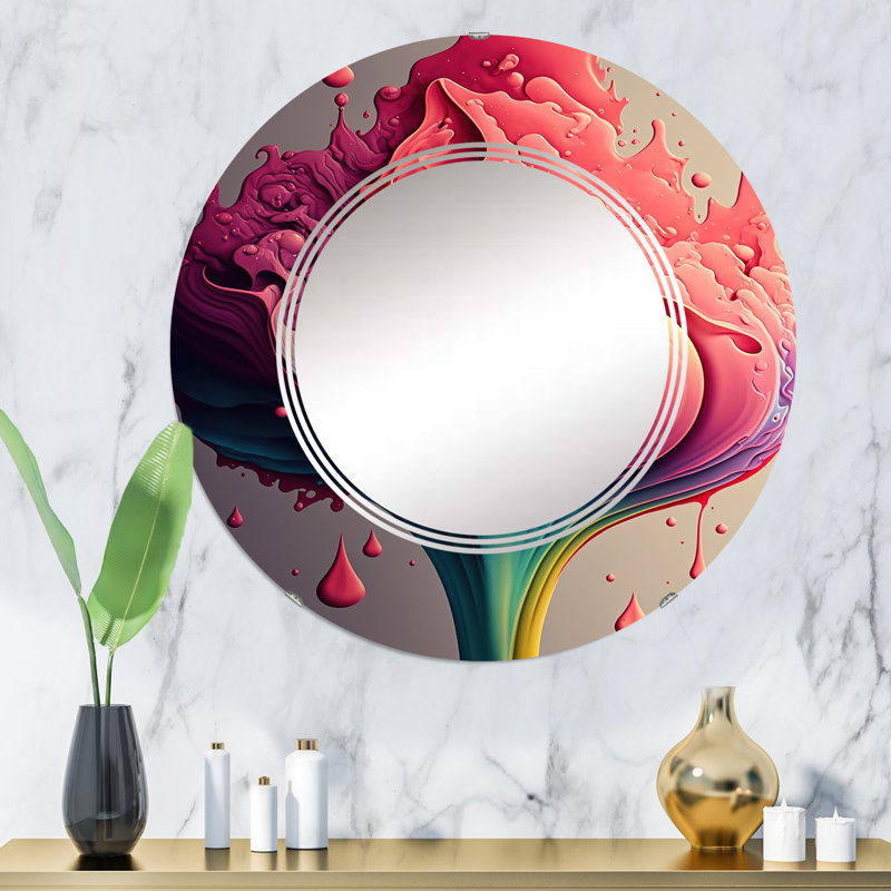 Miroir mural Olivann, 32 po x 32 po