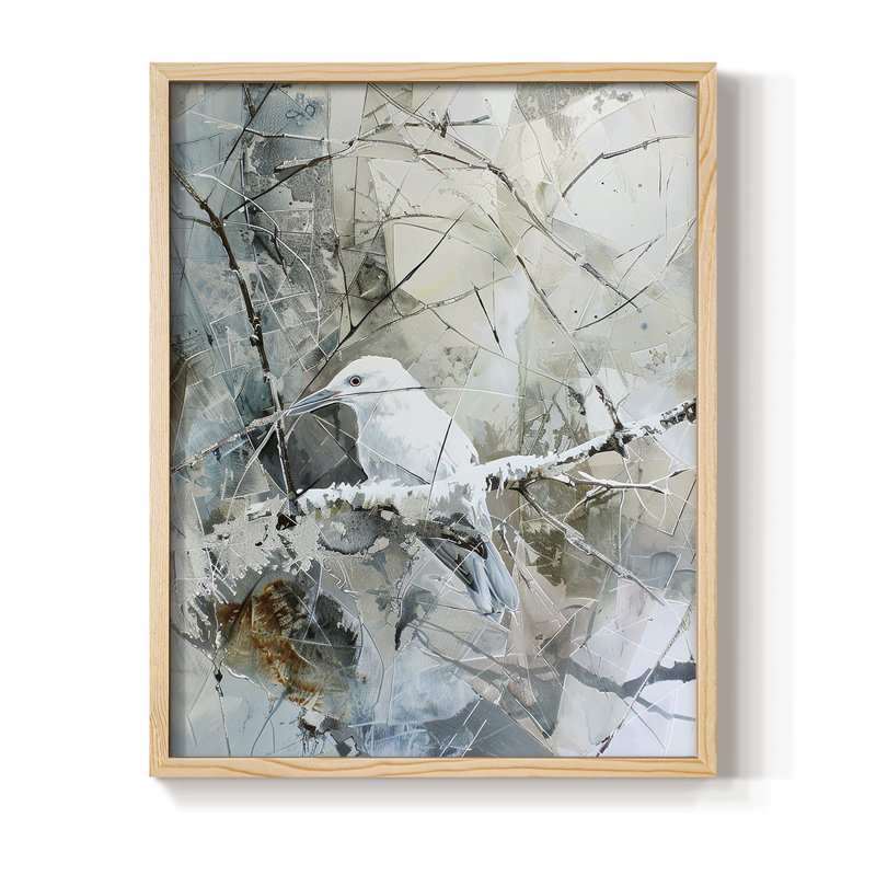ANIMALS Series XV, reproduction encadrée - bois massif, H 15 po x l 12 po