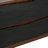 Kayner 2-Drawer Nightstand - Charcoal