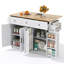 140 cm W Kitchen Island with Top