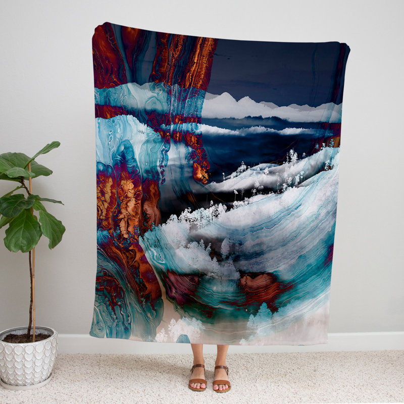 Throw Blanket, 60" L x 51" W