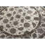 Hand-Knotted High-Quality Beige Round Area Rug
