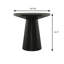 Table de bout contemporaine l 20,5 po, chêne-2042559725