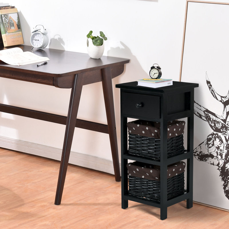 Charlottesville End Table, Black, 1
