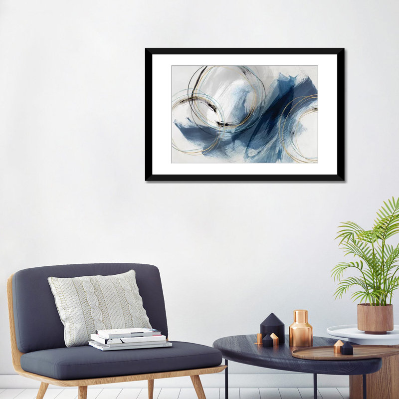 Detour by Isabelle Z Graphic Art Print, 16" H x 24" W, Framed Paper, Black