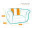 Fauteuil club en microsuède Espere Kids-1710375412