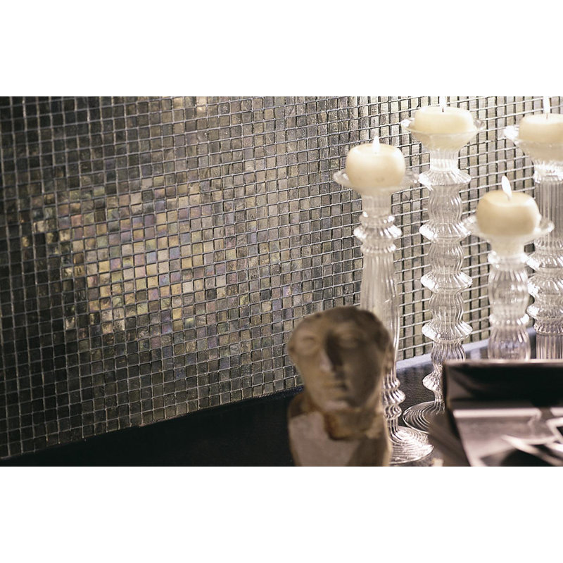 Grapes 5/8" x 5/8" Glimmer Glass Mosaic