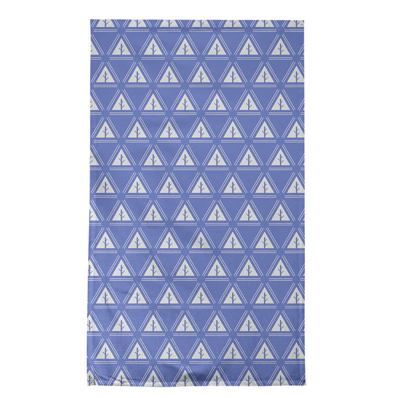 Theo Nath Tea Towel Kitchen Towel, Dark Blue/White, Poly Twill
