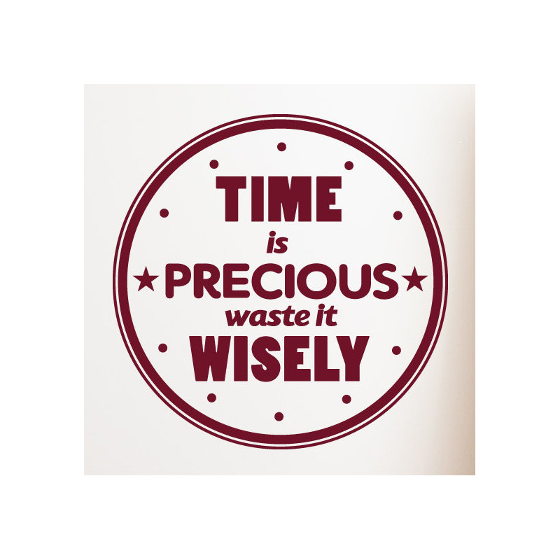 Non-Wall Damaging Wall Decal, Burgundy