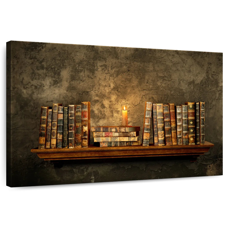 Bibliothèque Kerner Vintage, H 24 po x l 36 po