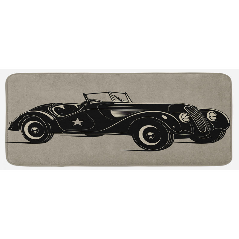 Tapis de cuisine cars
