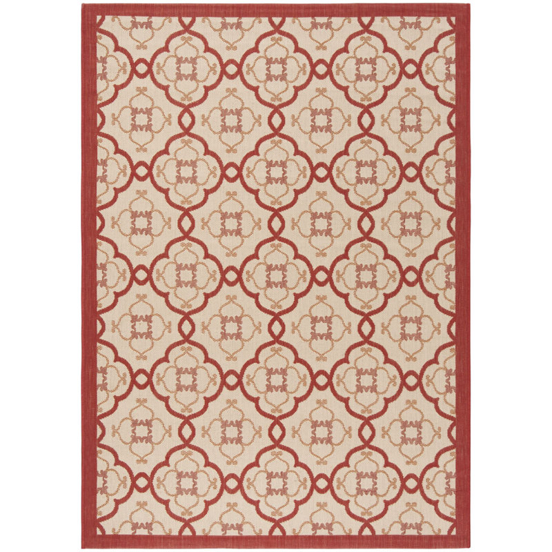 Tapis géométrique Martha Stewart Performance, Rectangle 5 pi 3 po x 7 pi 7 po
