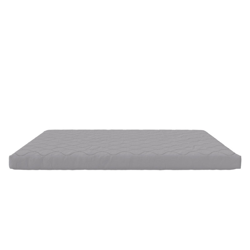 Matelas pleine grandeur matelassé de 6 pouces avec housse amovible Dana - Confort moyen ferme pour la chambre à coucher, les lits superposés et les lits de jour