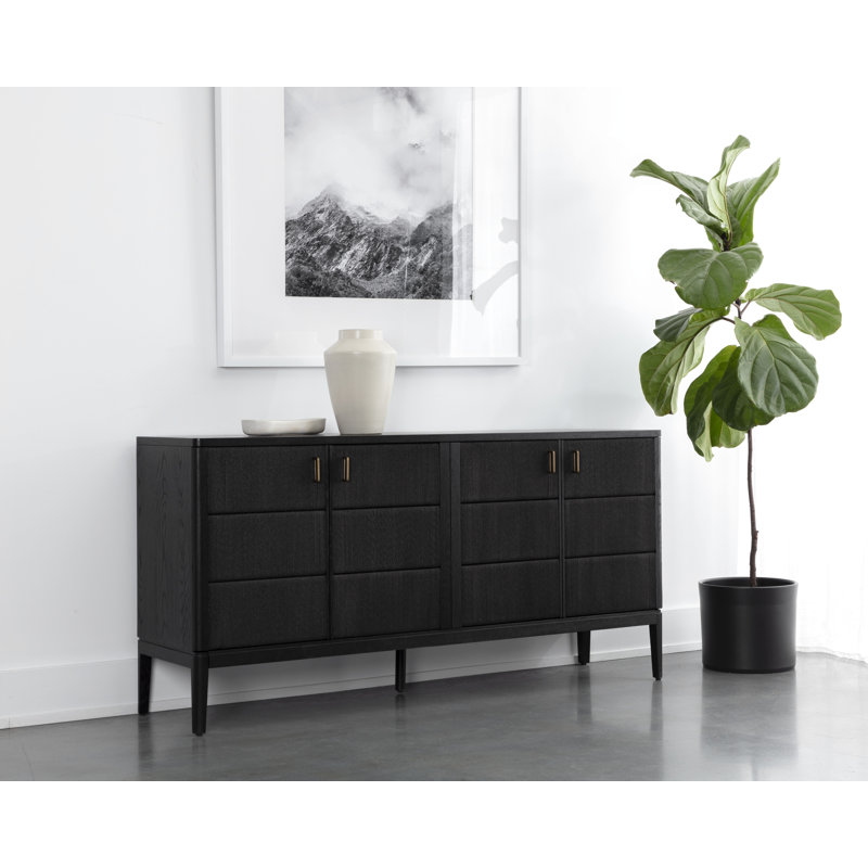 ETIENNE 71'' W Sideboard, Black
