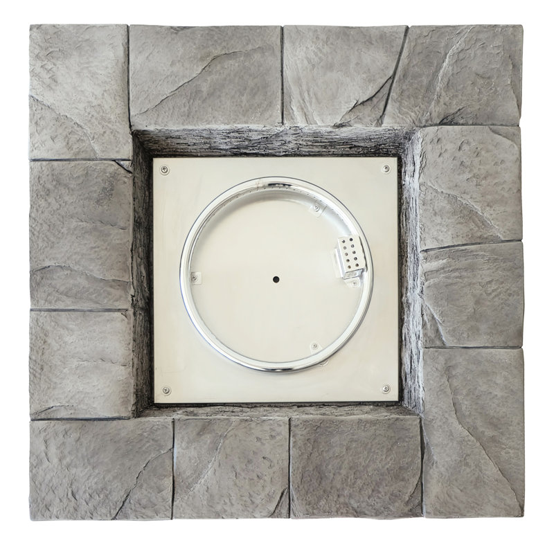 30" Propane Fire Pit, 40,000 , Grey. Build. Make Your Outdoor Area A Relaxing Haven Pit In Materials. Up Backyard And Garden Nights