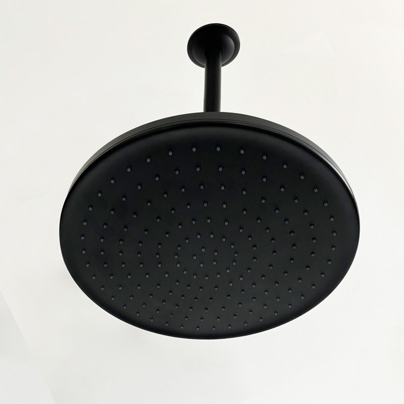 Shower Head - High Pressure Rain - Luxury Modern Look - No Hassle Tool-Less 1-Min Installation - The Perfect Adjustable Replacement For Your Bathroom Shower Heads