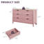 Armoire de rangement double à poignées arrondies 47,24 po Abra-119651101