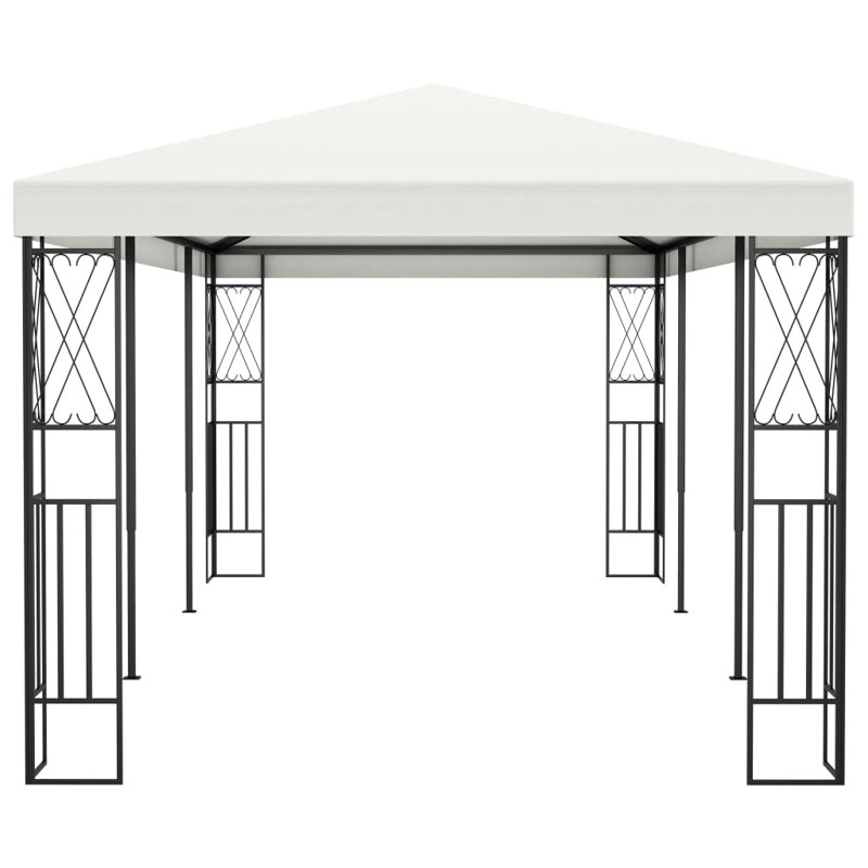 Grande auvent rectangulaire rectangulaire en polyester pour l'extérieur Gazebo