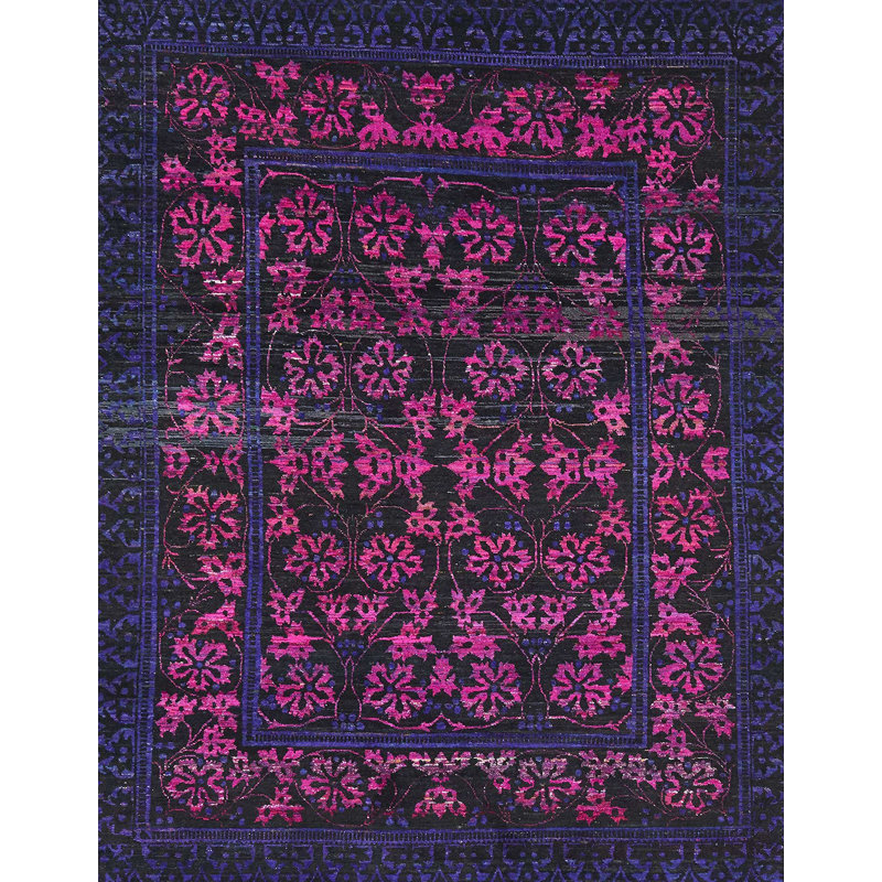 100% Machine Washable Abstract 319 Area Rug