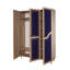 Rummel 3 Door Manufactured Wood Wardrobe-1433870005