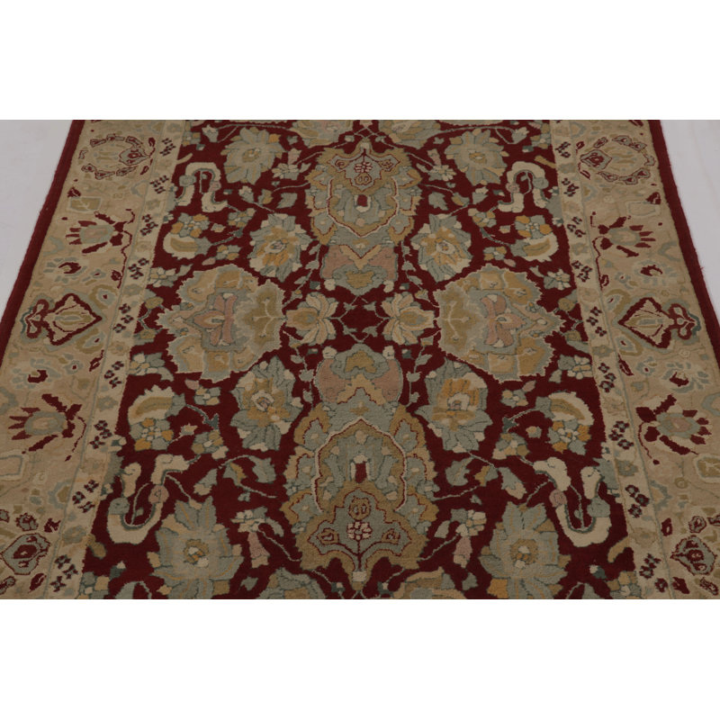 Antique One-of-a-Kind 4'0x7'5 Hand Knotted Area Rug