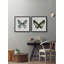 Jolis papillons - ensemble de 2 reproductions d'art encadrées-1907434640