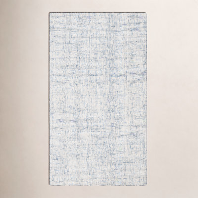 Rowe Handmade Ivory/Blue Rug