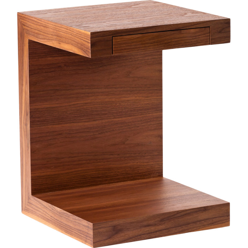 Zio End Table, Walnut