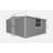 New Outdoor Storage Shed Has Two Functions: Metal Shed And Firewood Shed, More Suitable For Winter-118230054