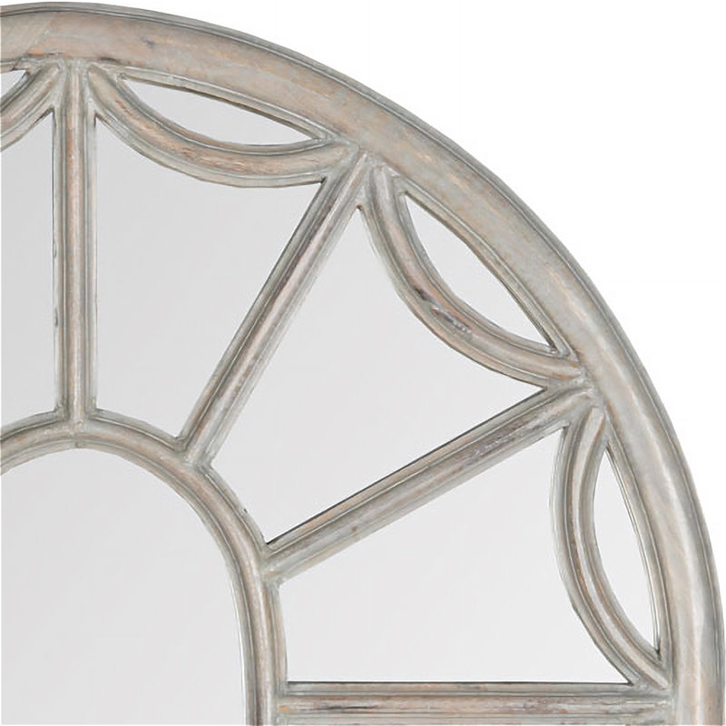 Miroir d'appoint Whitford, Gris