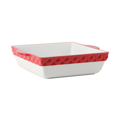 Tuxton DisplayTux Rectangle Ceramic 2 Piece Casserole Set