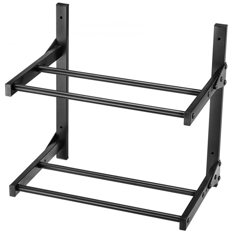 44.5cm W Powder Coated Steel Wall Mounted Shelving Unit