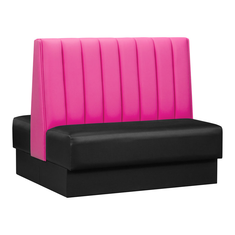 Booth D Channel Back, Pink