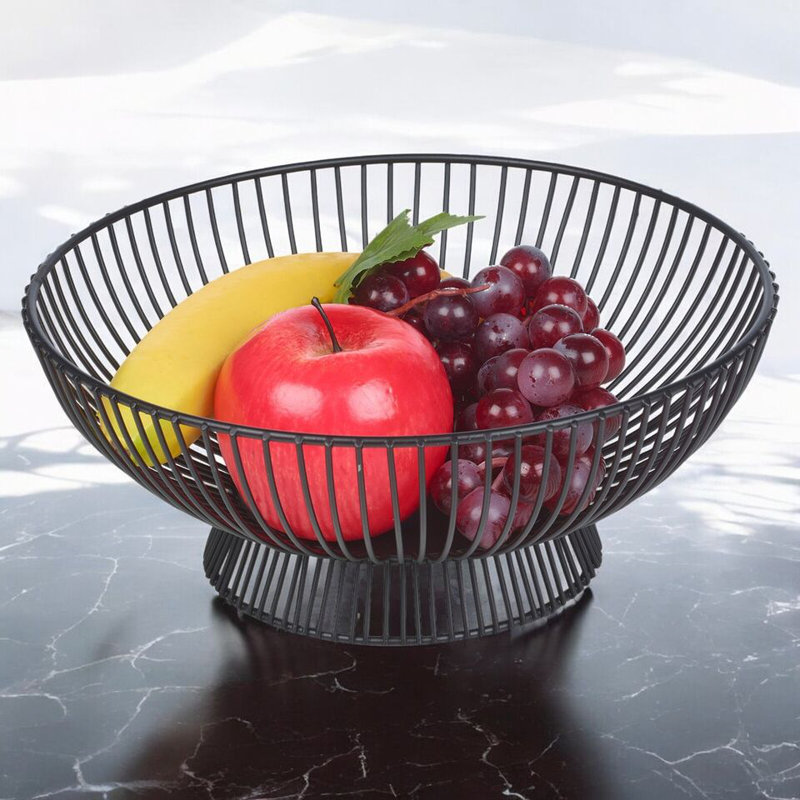 Urbn-Living Metal Vegetable Bowl, 10" H x 25" W x 10" D