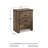Kabriel 24.72'' W Nightstand