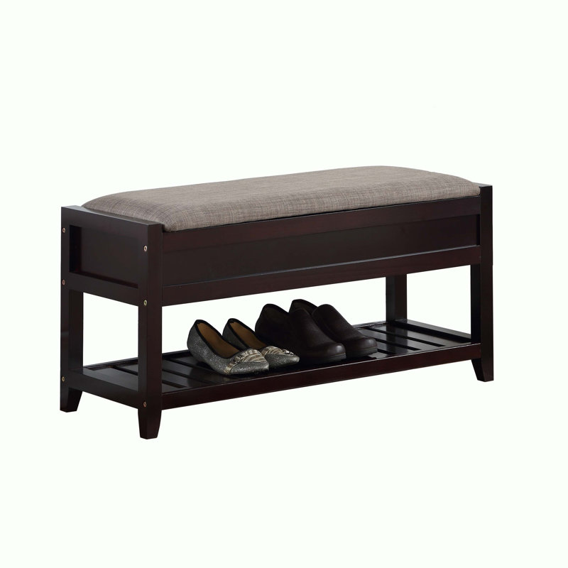 Bench with Shoe Storage, Brown