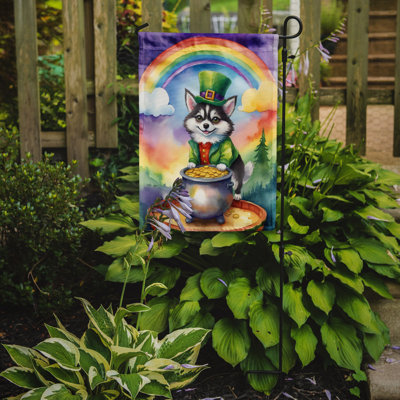 Double Sided 15.5'' H x 11.25'' W Polyester St Patrick's Day Garden Flag