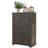 Dark Brown Barn Door Sideboard For Bedroom Storage-1964203910