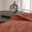 Ensemble de couvre-lit réversible 3 pièces Clay Red Queen-131603075