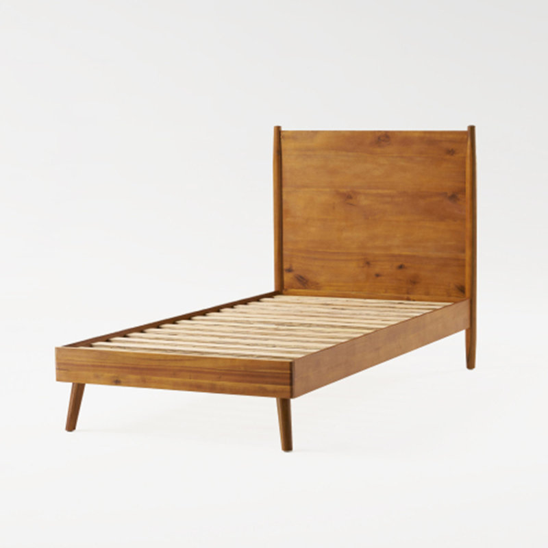 Upholstered Ottoman Bed, Double (4'6), Black