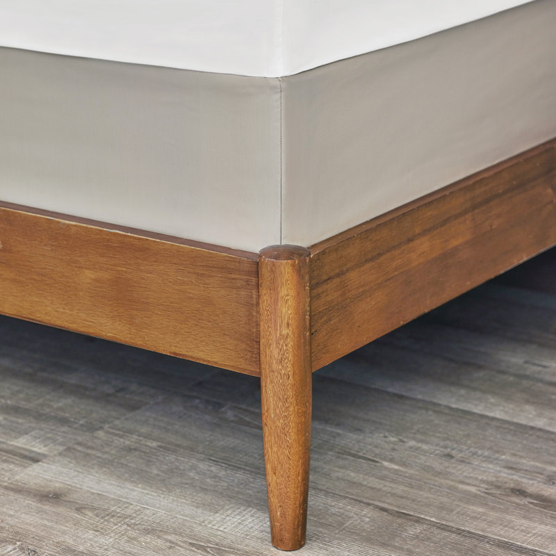 Elise Satin Box Spring Wrap, Full/Double