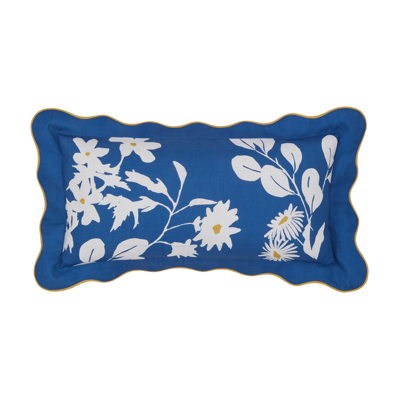 Dawn Chorus Birds Cushion Blue