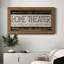 Home Cinéma - Cadre photo unique, art textuel sur toile-642578621