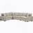 Chenille Sofa-1839822656